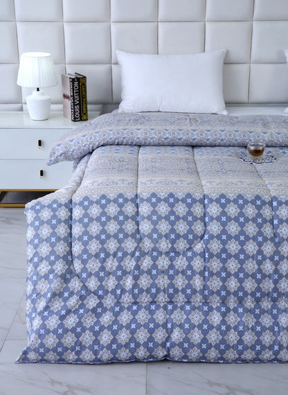 1 PC Double Winter Comforter-DC006 Comforters Apricot