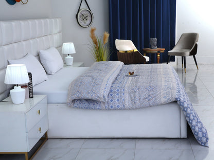 1 PC Double Winter Comforter-DC006 Comforters Apricot