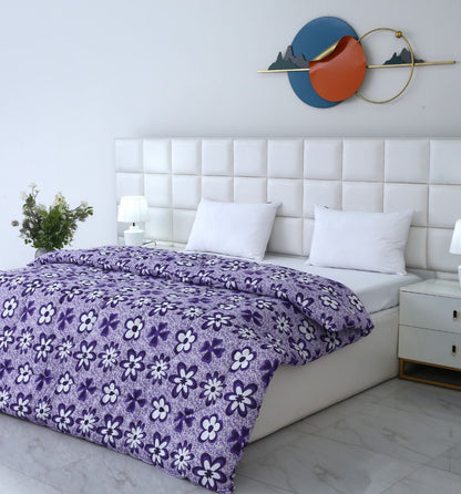 1 PC Double Winter Comforter-DC009 Comforters Apricot