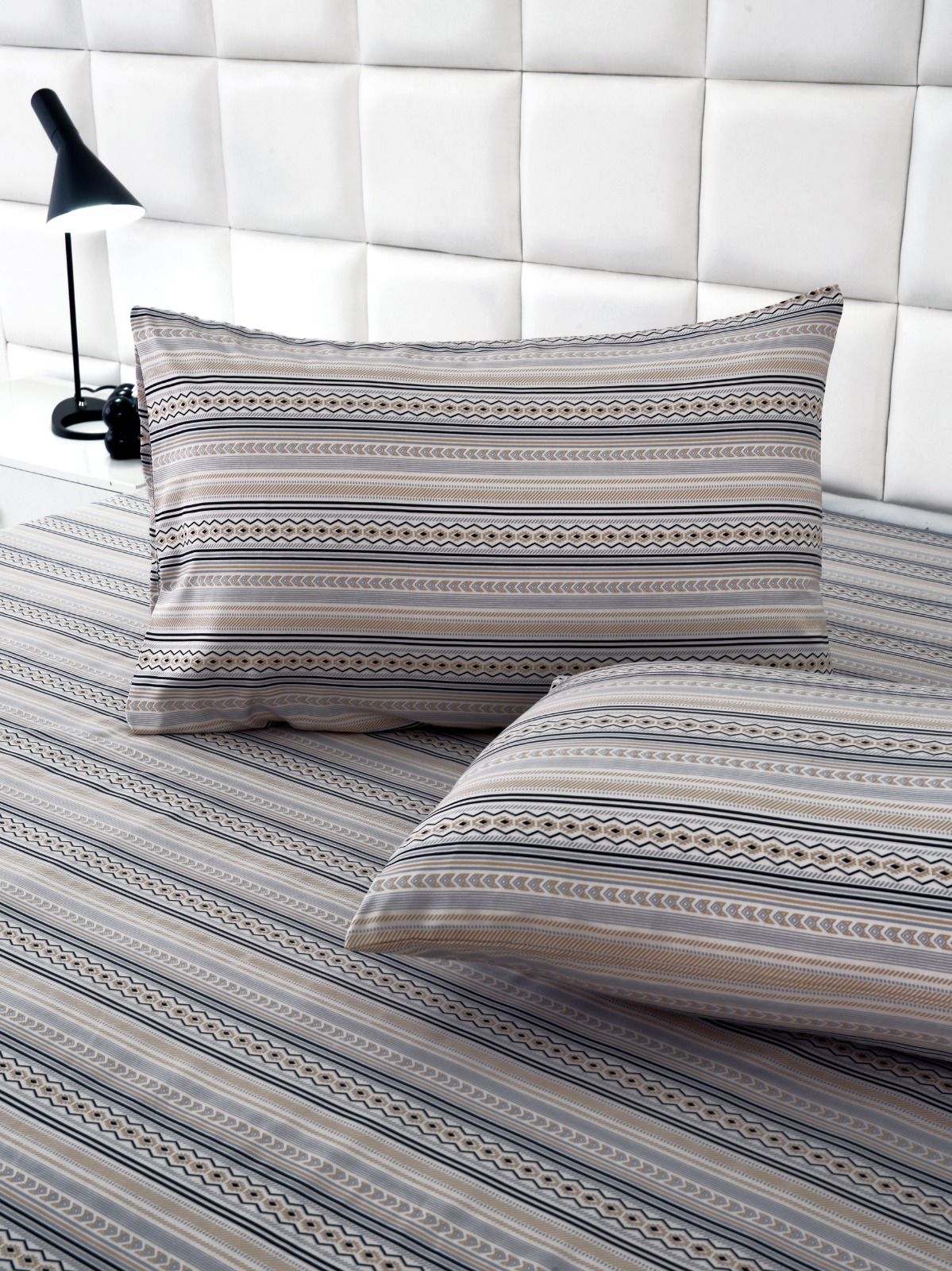 Fitted Bed Sheet-Slate Fitted Sheets Apricot