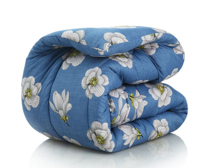 1 PC Single Comforter-White Orchid Comforters Apricot