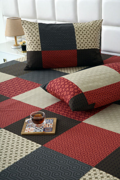 2Pcs Single Bed Sheet-Aurora