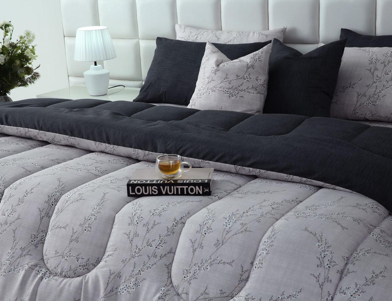 8 PCs Winter Razai Set-Jaipur Weaves Comforters Apricot