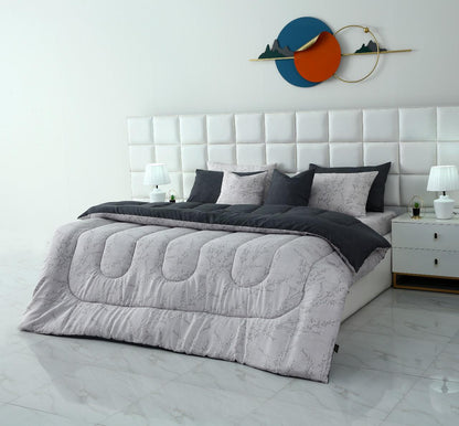 8 PCs Winter Razai Set-Jaipur Weaves Comforters Apricot