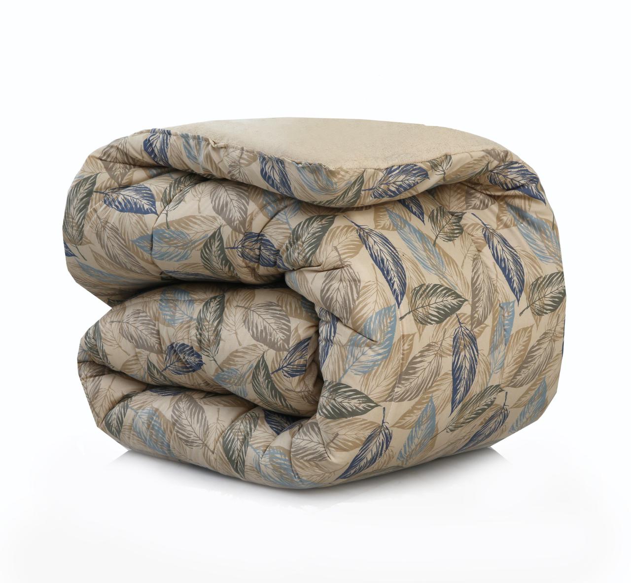 8 PCs Winter Razai Set-Garden Bench Comforters Apricot