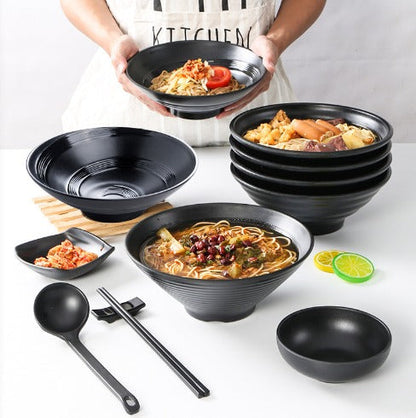 13 PCs Soup/Noddles Serving Bowls-SA2408-205 cooking set Apricot