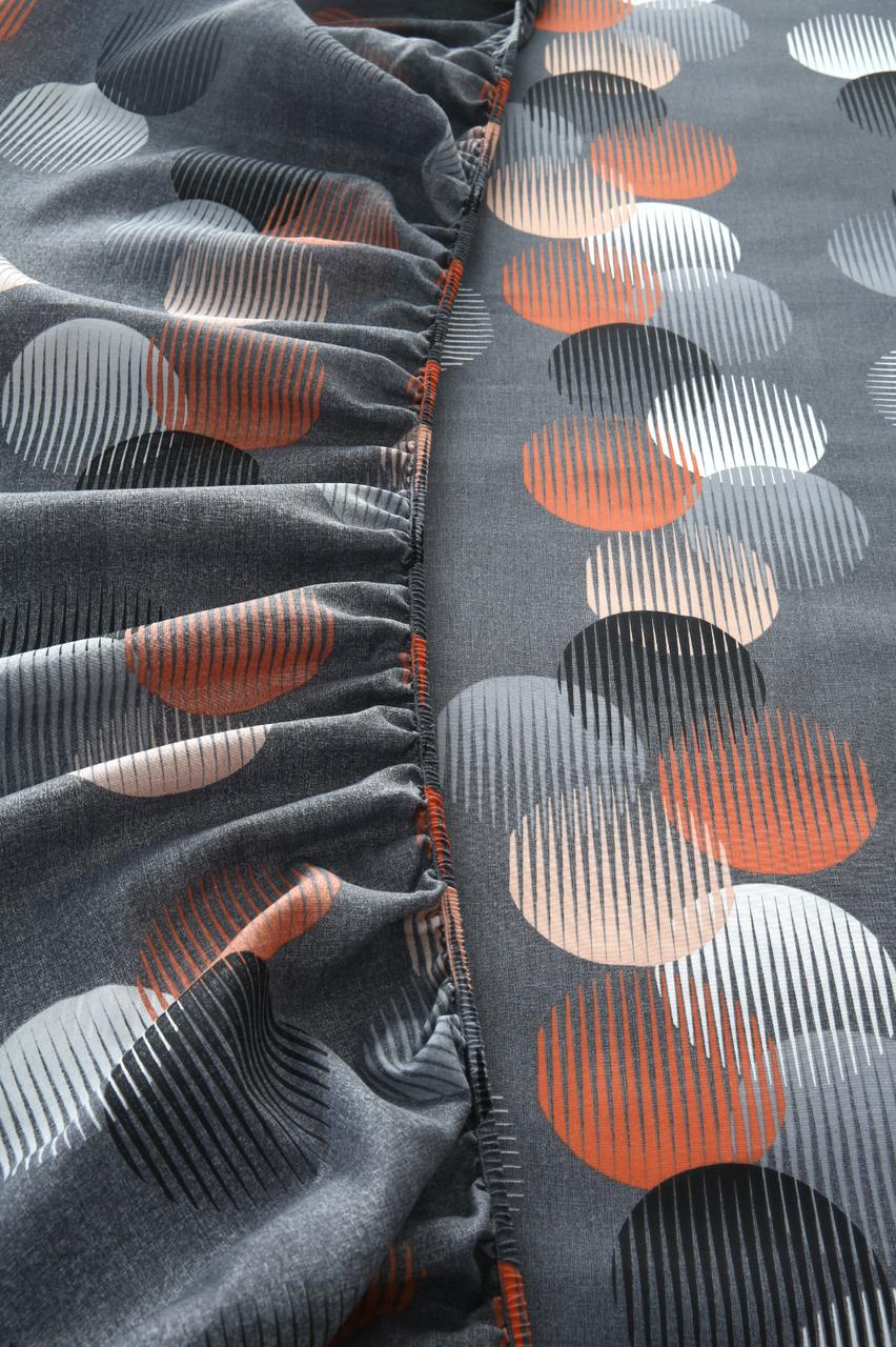 Fitted Bed Sheet-Illustration Design Fitted Sheets Apricot