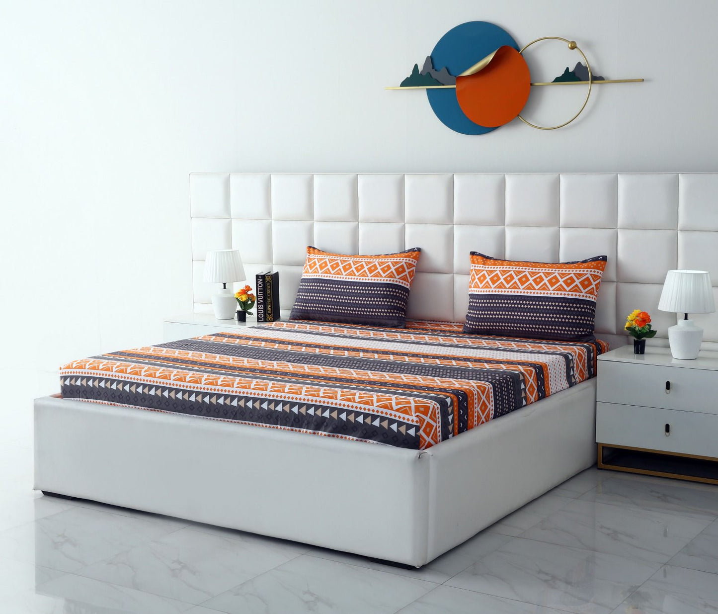 Fitted Bed Sheet-Mexican Style Fitted Sheets Apricot