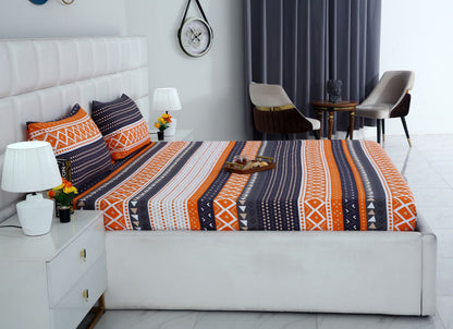 Fitted Bed Sheet-Mexican Style Fitted Sheets Apricot