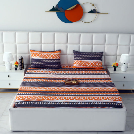 Fitted Bed Sheet-Mexican Style Fitted Sheets Apricot