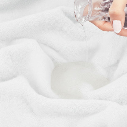 1 PC Bath Towel-White Bath Towels & Washcloths Apricot