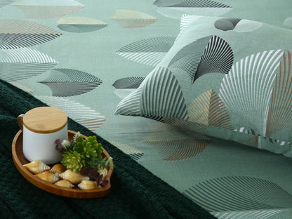 3 PCs Double Bed Sheet-DB245 Bed Sheets Apricot