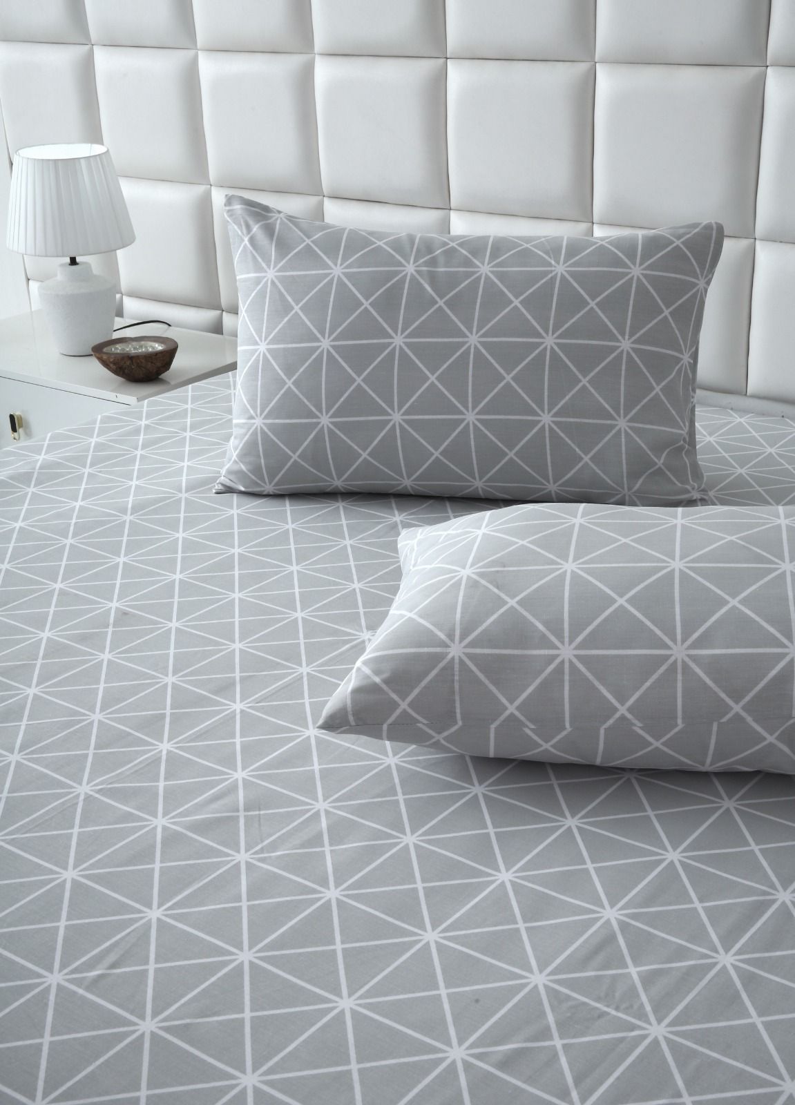 3 PCs Double Bed Sheet-DB137 Bed Sheets Apricot