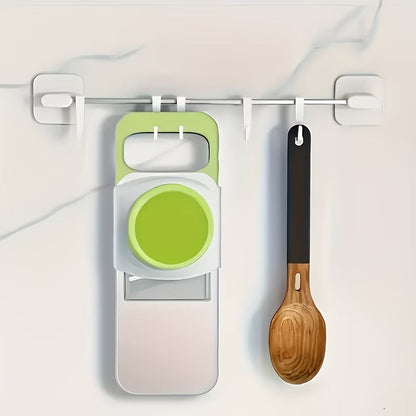 Multi-Functional Stainless Steel Vegetable Cutter and Grater (SA2510-004) Spice and sugar Jar Apricot