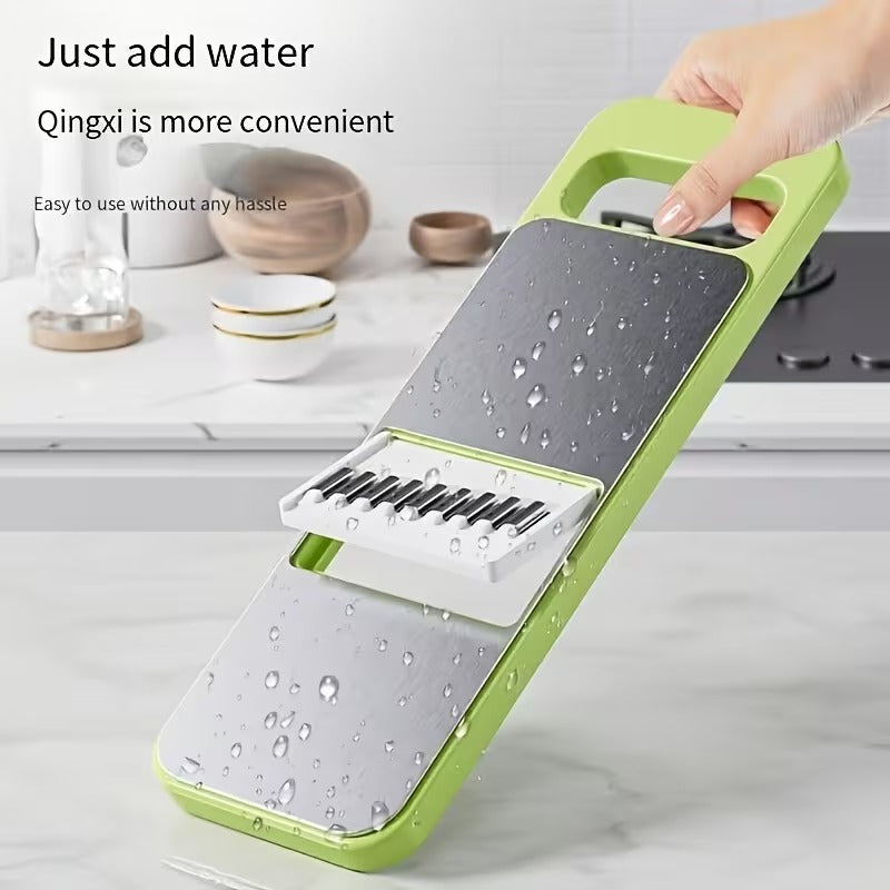 Multi-Functional Stainless Steel Vegetable Cutter and Grater (SA2510-004) Spice and sugar Jar Apricot