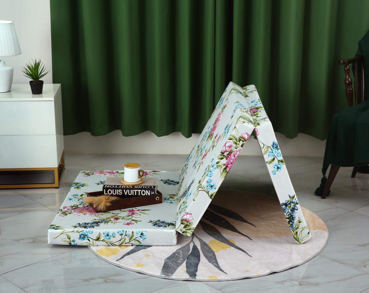 Foldable Mattress Mattress-Blue Lotus Protectors Apricot