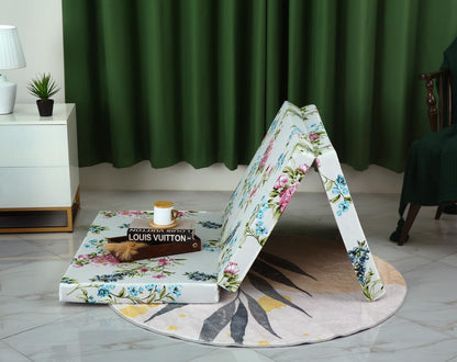 Foldable Mattress Mattress-Blue Lotus Protectors Apricot