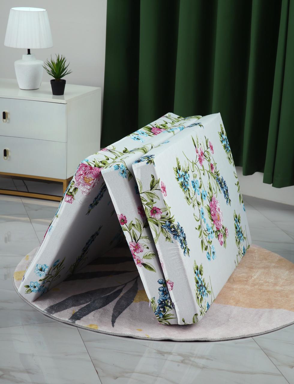 Foldable Mattress Mattress-Blue Lotus Protectors Apricot