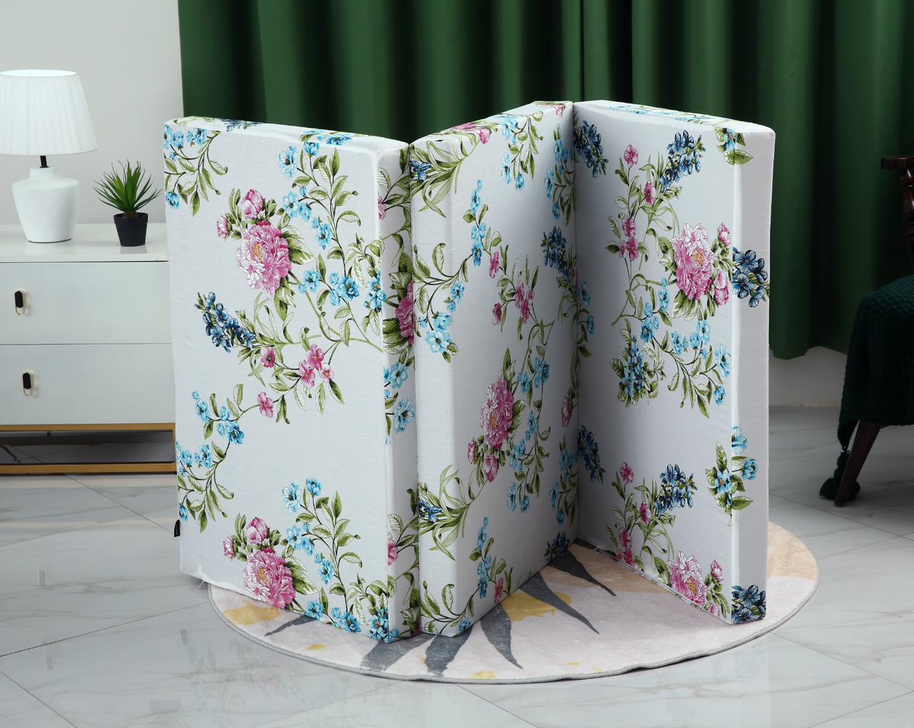 Foldable Mattress Mattress-Blue Lotus Protectors Apricot