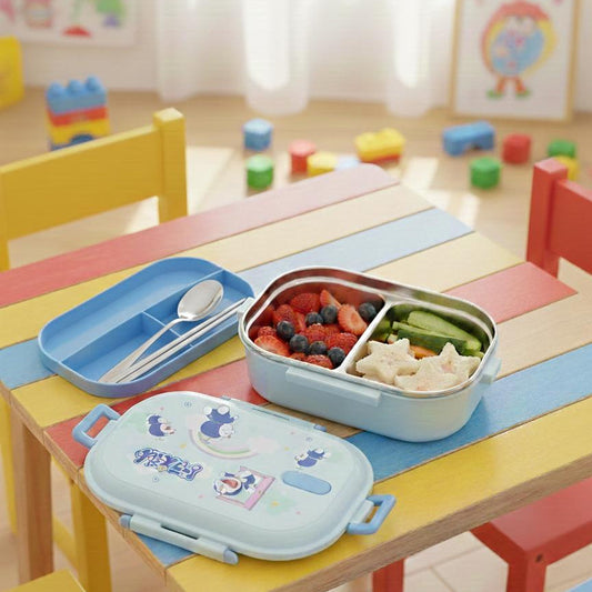 Doraemon Stainless Steel Lunch Box (SA2510-058) Apricot
