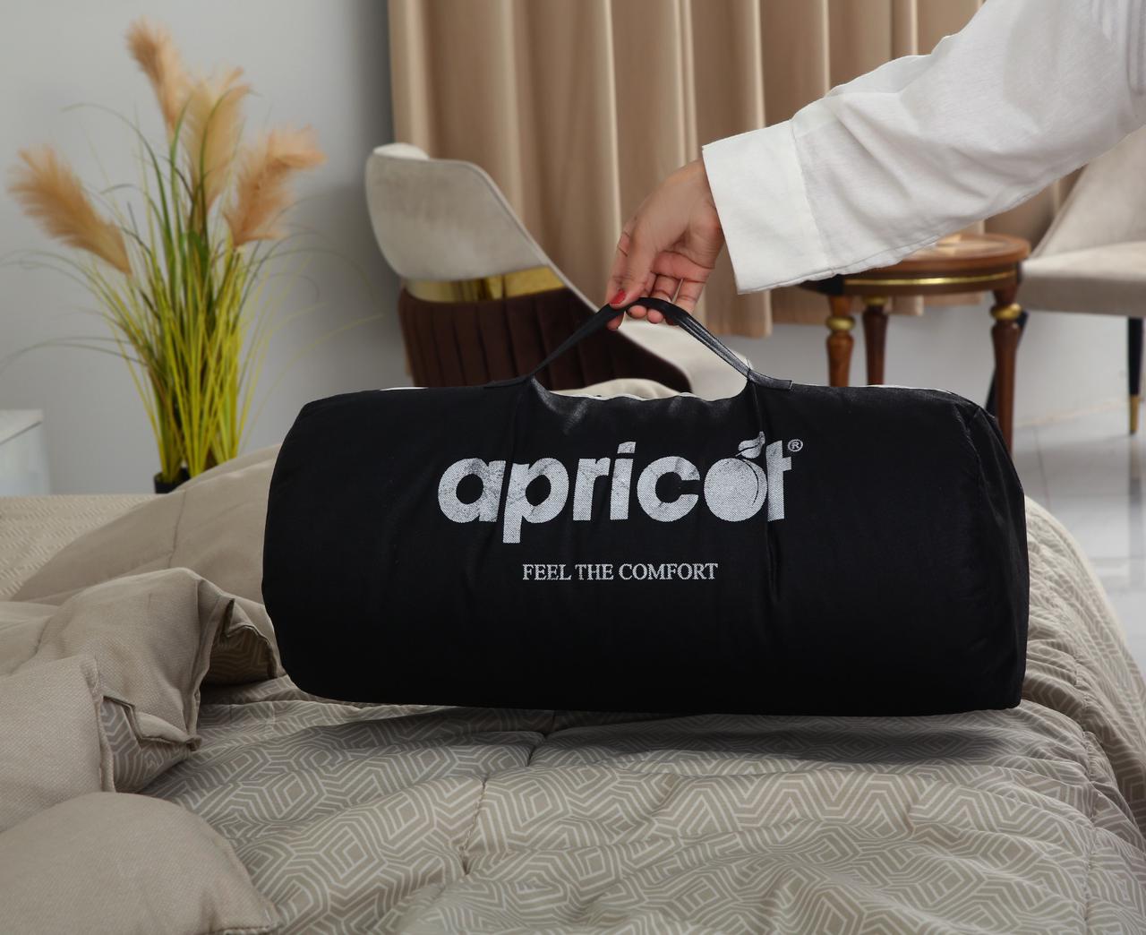 6 PCs Summer Comforter Set-Opus Bed Spread Apricot