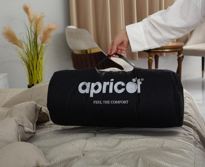 6 PCs Summer Comforter Set-Opus Bed Spread Apricot