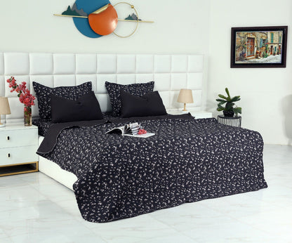 6 PCs Luxury Bed Spread Set-White Jazmin Bed Spread Apricot