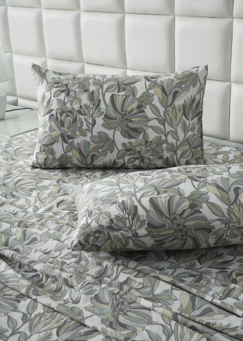 2Pcs Single Bed Sheet-SB-111 single bed sheet Apricot