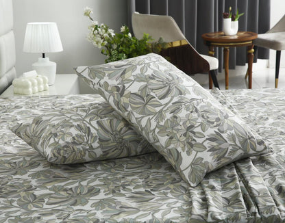 3 PCs Double Bed Sheet-DB265 BED SHEET Apricot