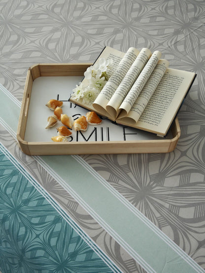 3 PCs Double Bed Sheet With Same Packing-Symmetric Floral Bed Sheets Apricot