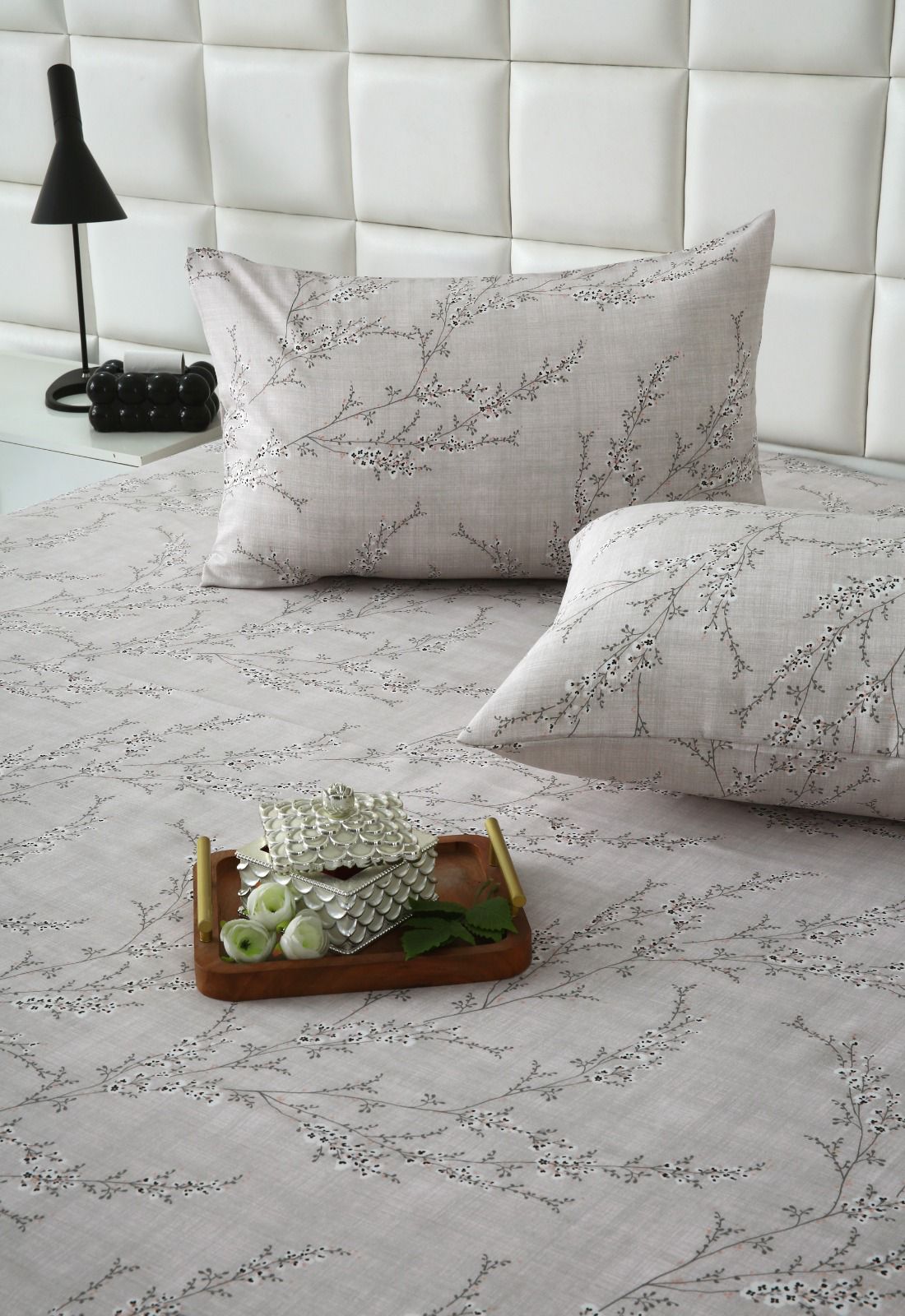 Fitted Bed Sheet- Jaipur Waves