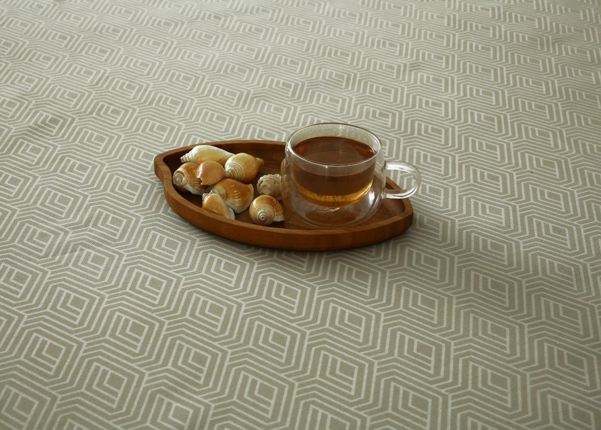 Fitted Bed Sheet- Opus Fitted Sheets Apricot