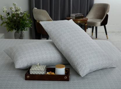 3 PCs Double Bed Sheet With Same Packing- Twilight Buds Bed Sheets Apricot