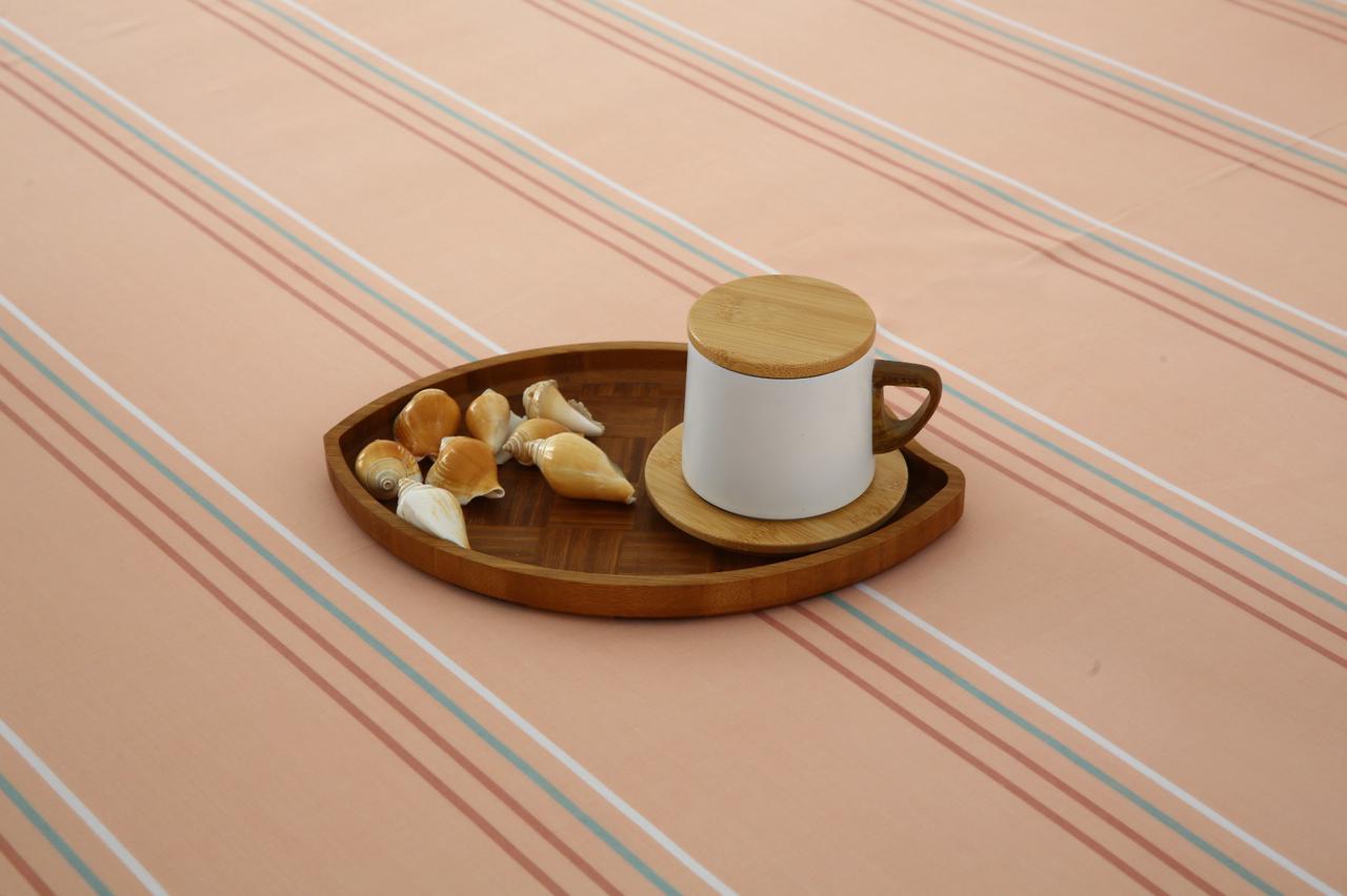 3 PCs Double Bed Sheet With Same Packing-DB-278 Bed Sheets Apricot