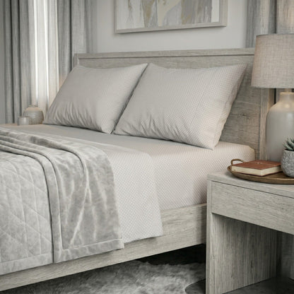 Fitted Bed Sheet- FT005 Fitted Sheets Apricot