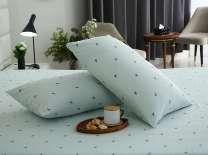 3 PCs Double Bed Sheet With Same Packing-DB-277 Bed Sheets Apricot