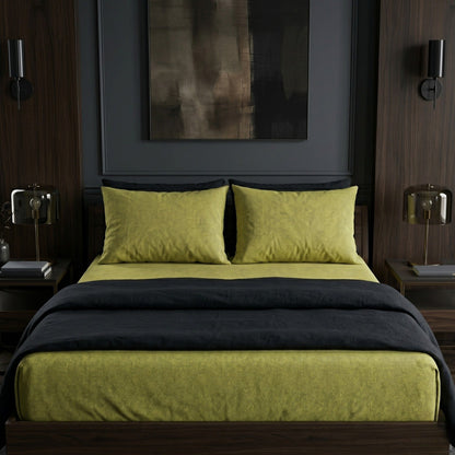 Fitted Bed Sheet-FT0010 Fitted Sheets Apricot