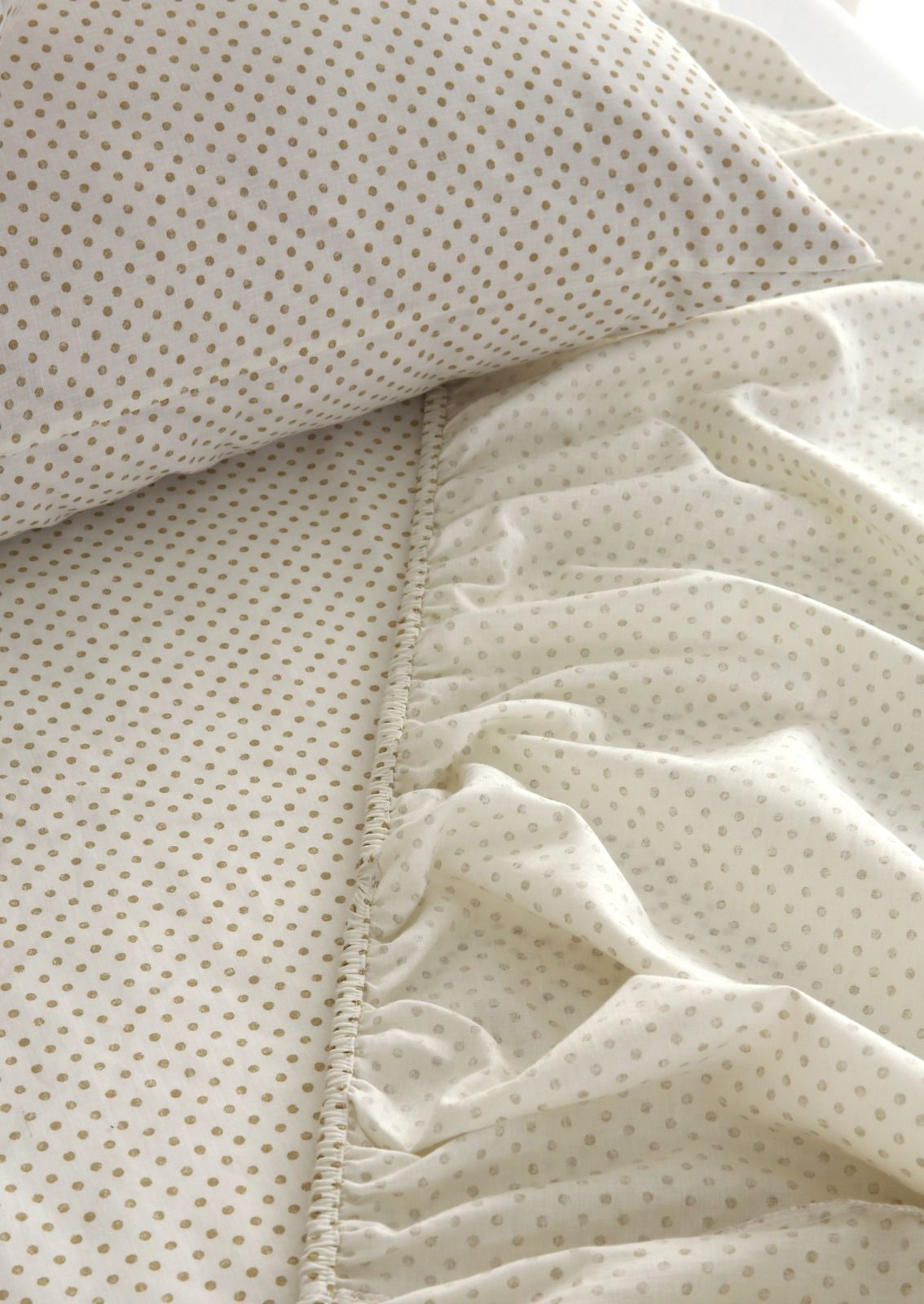 Fitted Bed Sheet- FT0029 Fitted Sheets Apricot