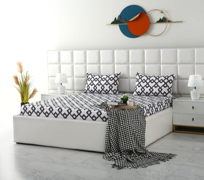 Fitted Bed Sheet- FT0036 Fitted Sheets Apricot
