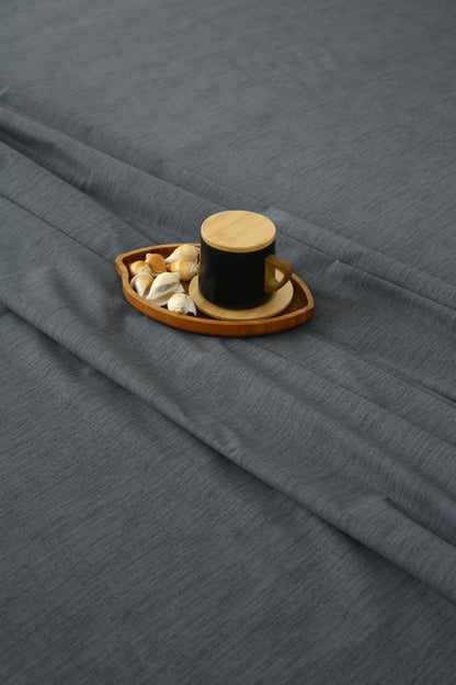 3 PCs Double Bed Sheet With Same Packing- Moss Whisper Bed Sheets Apricot