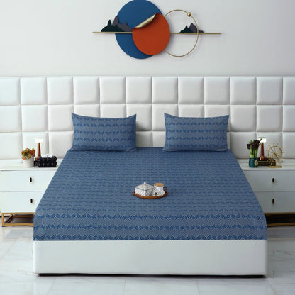 Fitted Bed Sheet- FT0039 Fitted Sheets Apricot