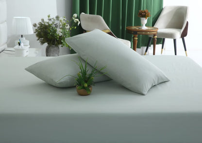 Fitted Bed Sheet- PFT004 Fitted Sheets Apricot
