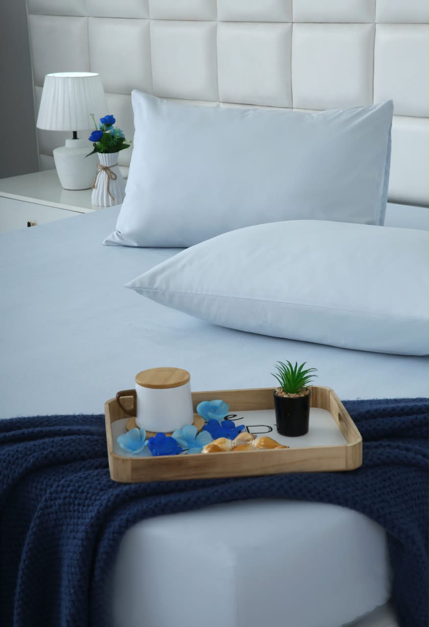 Fitted Bed Sheet- PFT002 Fitted Sheets Apricot