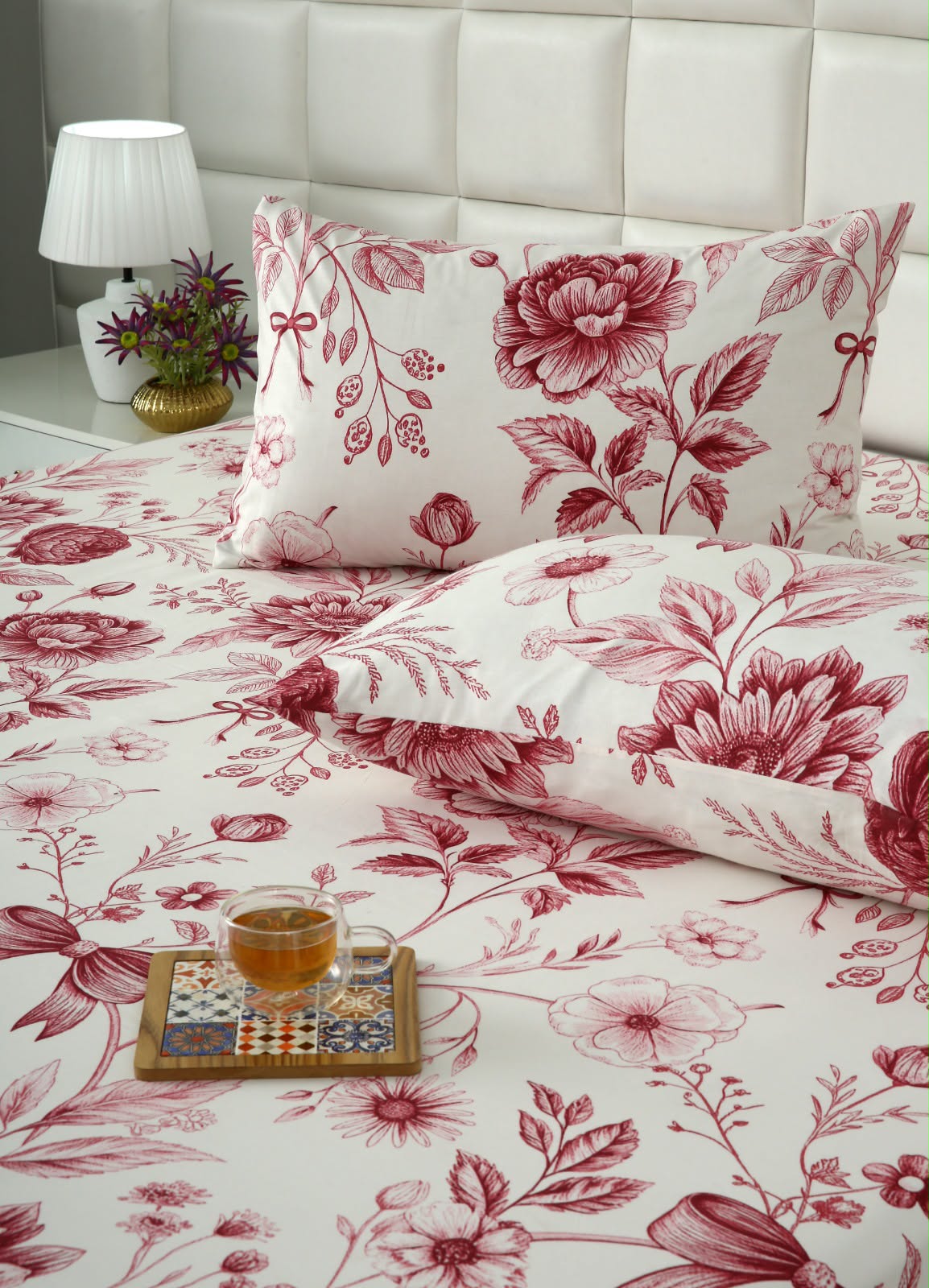 Fitted Bed Sheet- PFT001 Fitted Sheets Apricot