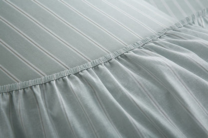 Fitted Bed Sheet- PFT009 Fitted Sheets Apricot