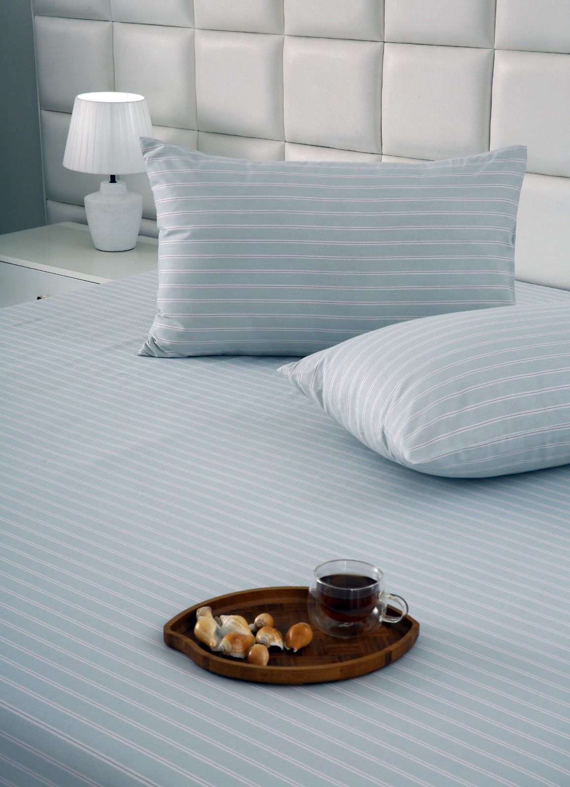 Fitted Bed Sheet- PFT009 Fitted Sheets Apricot