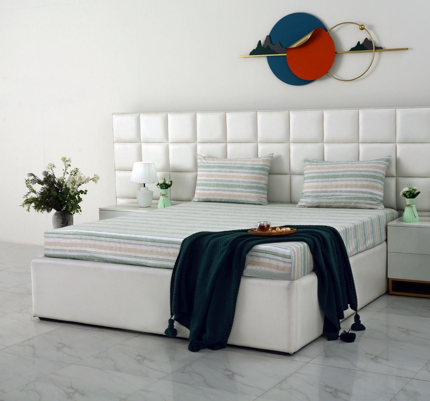 Fitted Bed Sheet- PFT0269