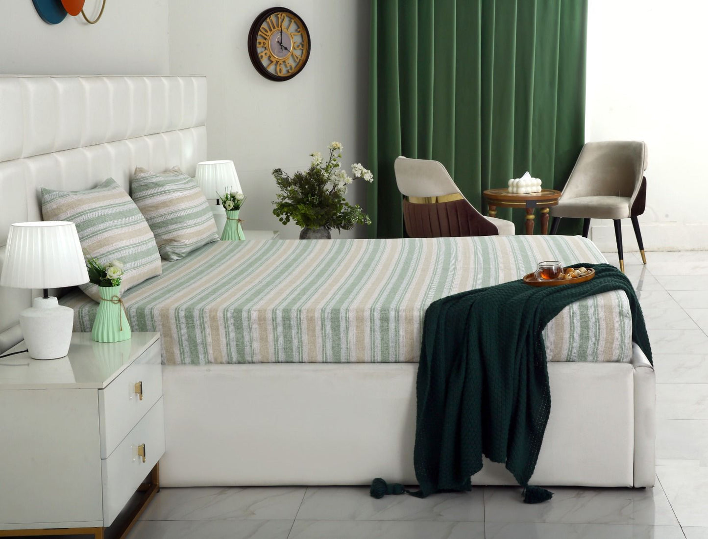 Fitted Bed Sheet- PFT0269