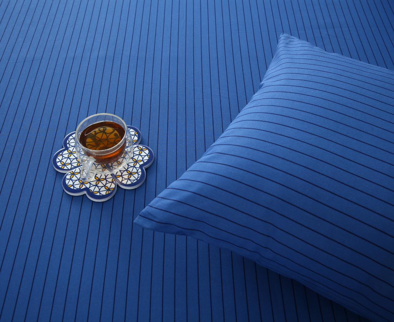Fitted Bed Sheet- PFT013 Fitted Sheets Apricot