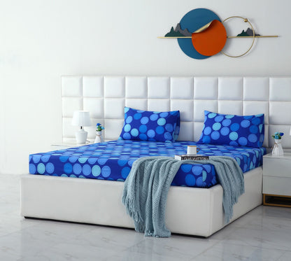 Fitted Bed Sheet- PFT018 Fitted Sheets Apricot